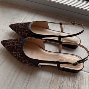 Woman cheetah shoes